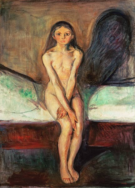 Puberty à Edvard Munch