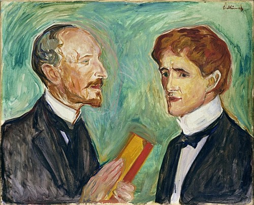 Albert Kollmann (1857-1915) and Sten Drevsen à Edvard Munch