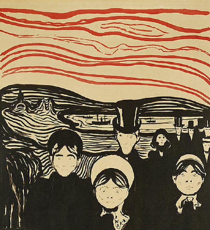 Angstgefühl à Edvard Munch