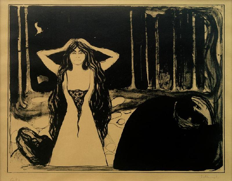 Ashes II à Edvard Munch