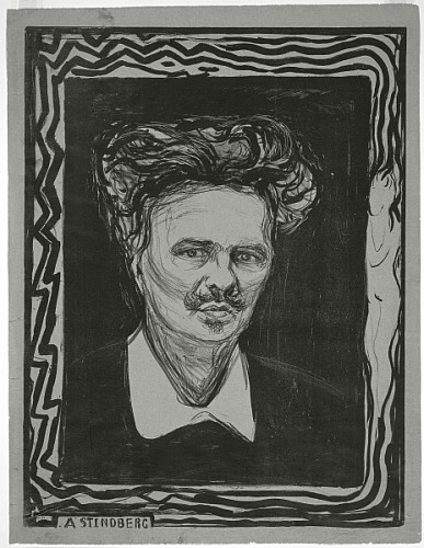August Strindberg à Edvard Munch