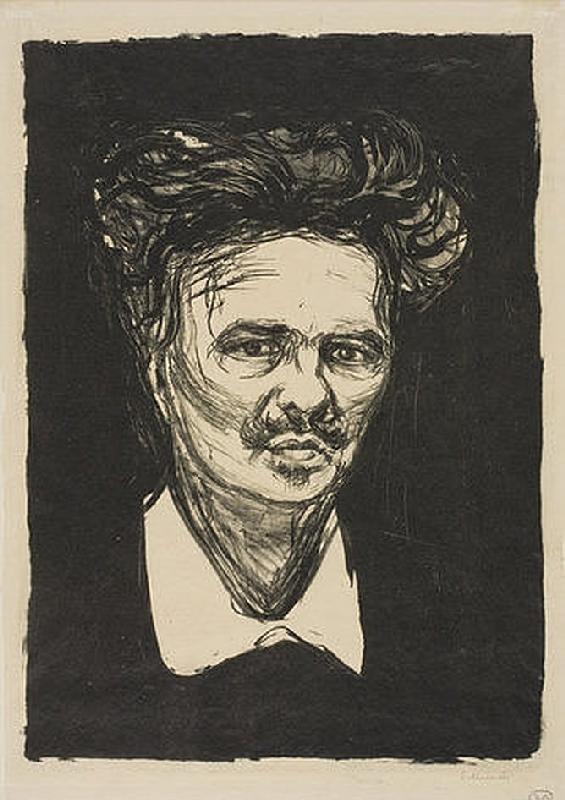 August Strindberg à Edvard Munch