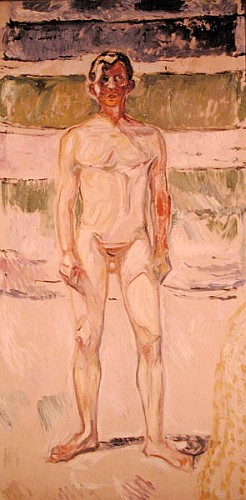 Badender Knabe  à Edvard Munch