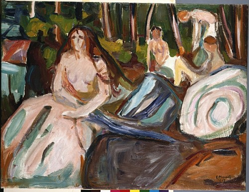 Bathers à Edvard Munch