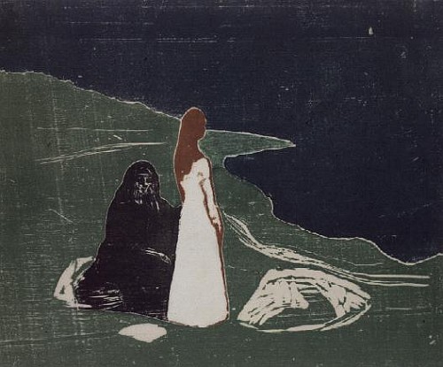 Deathcamp or Death throes  à Edvard Munch