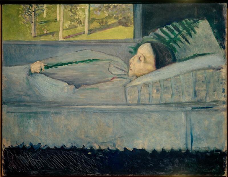Death and Spring à Edvard Munch