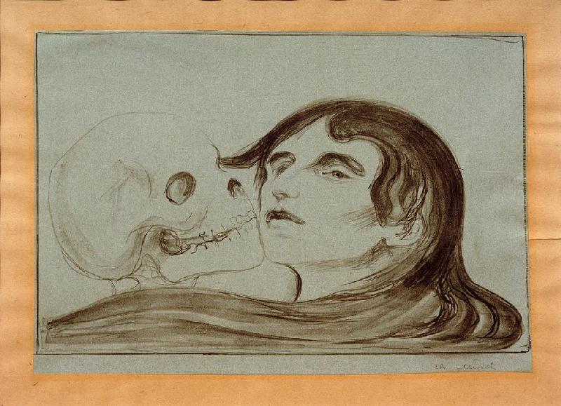 The Kiss of Death à Edvard Munch