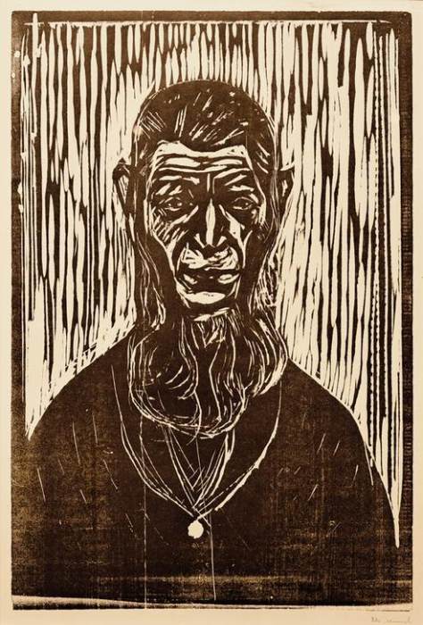 Der Urmensch à Edvard Munch