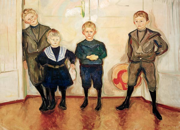 The Sons of Dr Linde à Edvard Munch