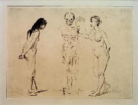 The Women and the Skeleton