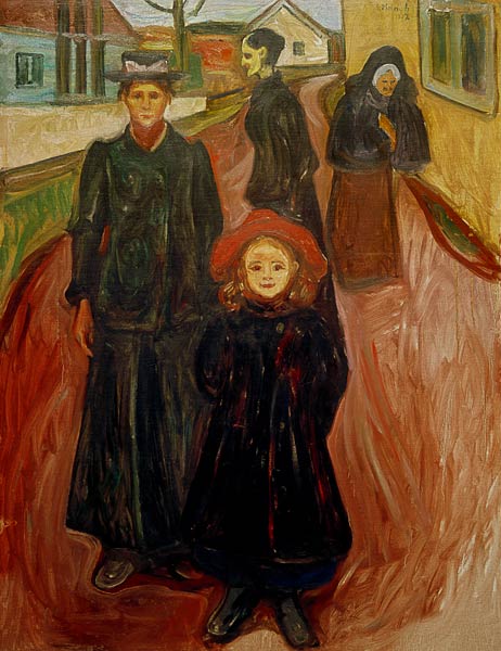 The Four Ages of Life à Edvard Munch