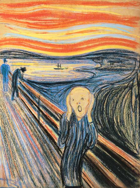 Les cris. à Edvard Munch