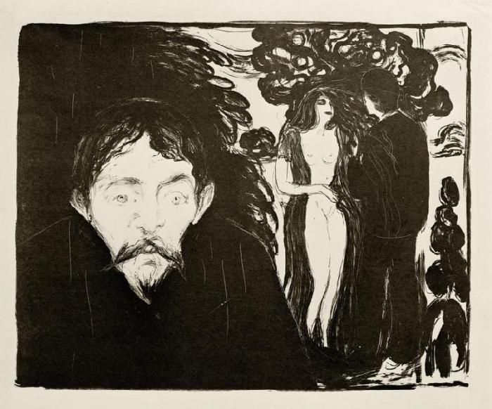 Jealousy II à Edvard Munch