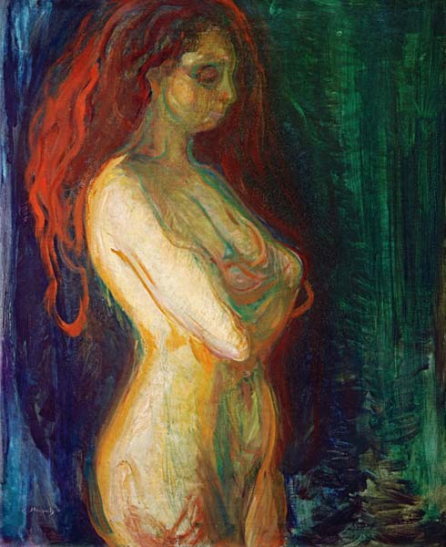 Female Nude Study à Edvard Munch