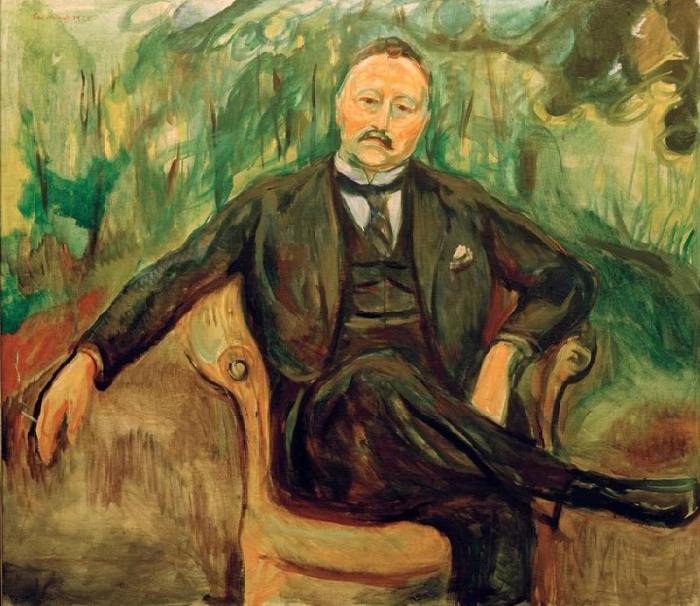 Heinrich Hudtwalcker à Edvard Munch