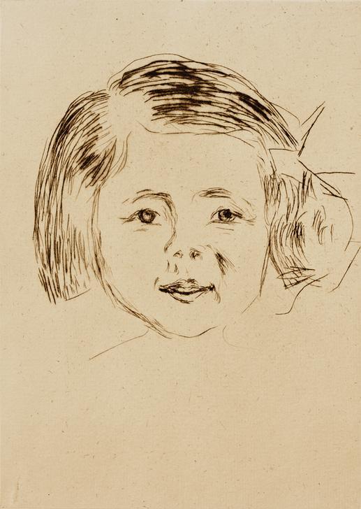Herbert Esches Tochter Erdmute à Edvard Munch
