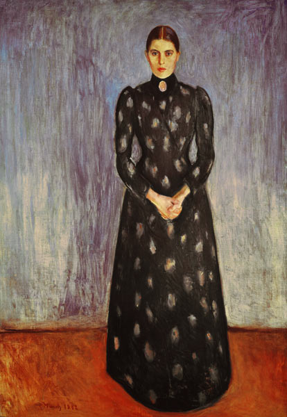 Portrait of Inger Munch  à Edvard Munch