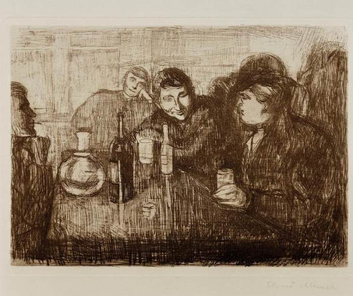 Kristiana Bohemiens I à Edvard Munch