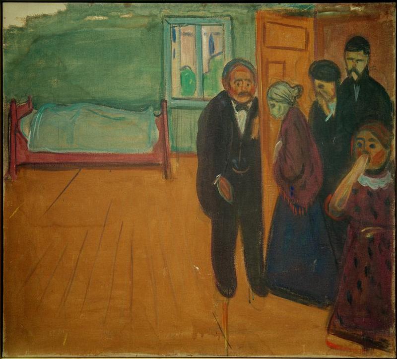 Smell of Death à Edvard Munch