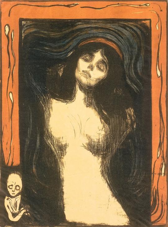Madonna à Edvard Munch
