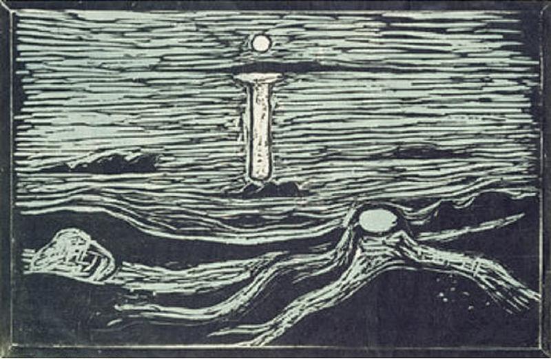 Meereslandschaft à Edvard Munch