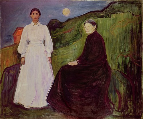 Mother and Daughter à Edvard Munch