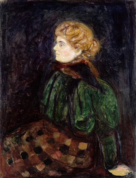 Portrait of Frau Maximilian Harden  à Edvard Munch