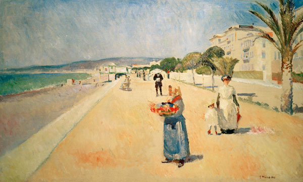 Promenade des Anglais, Nice à Edvard Munch