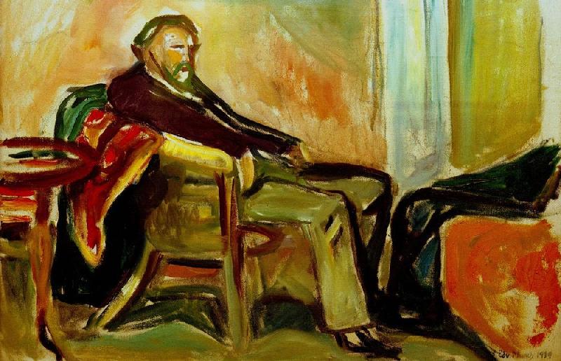 Munch, Self portrait influenza à Edvard Munch