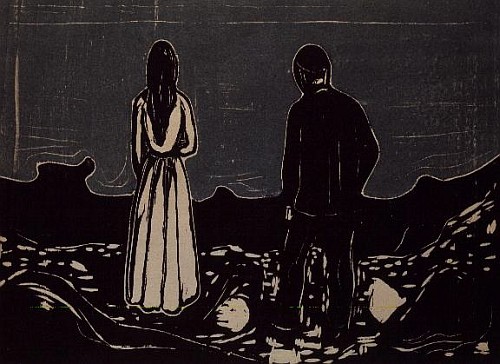 Solitude  à Edvard Munch