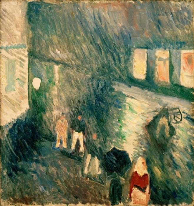 Tension, The search for Love à Edvard Munch