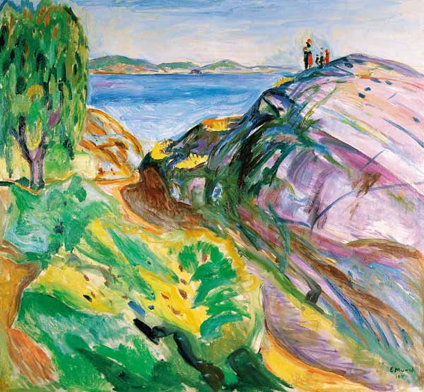 Summer by the Sea à Edvard Munch