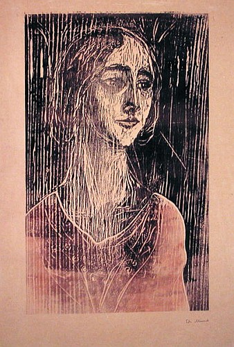 The Gothic Girl  à Edvard Munch