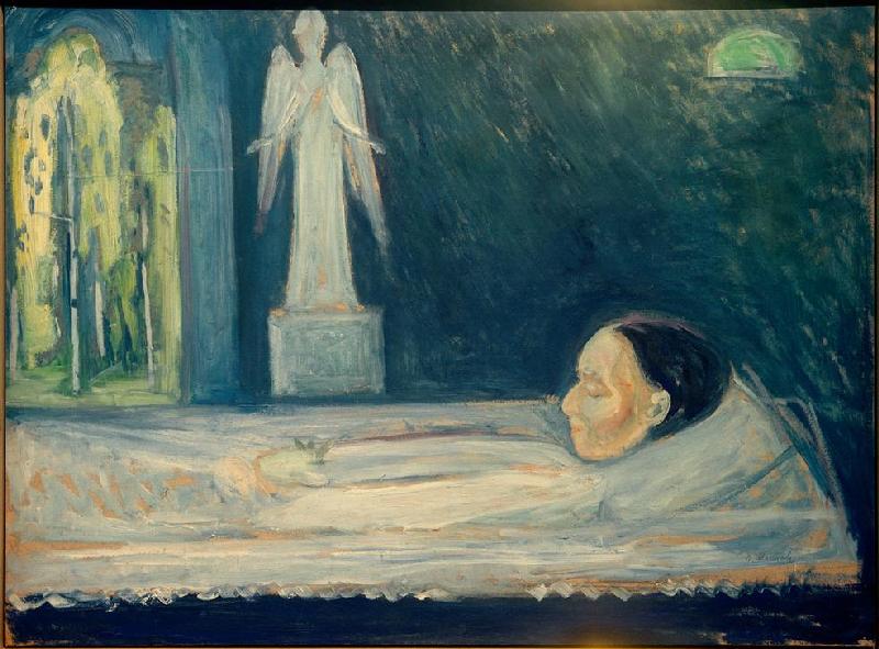 Angel of Death à Edvard Munch
