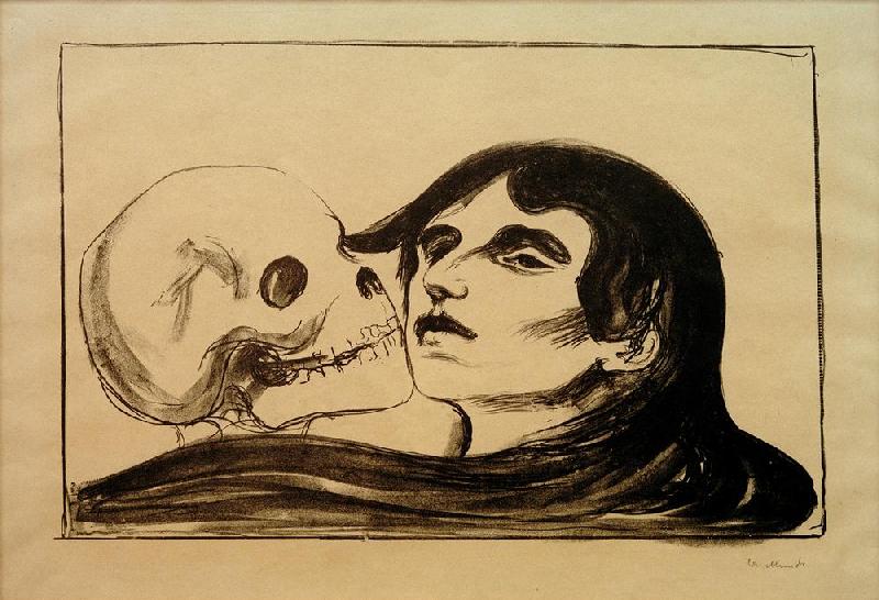 Kiss of Death à Edvard Munch