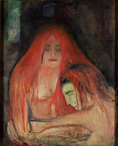 Vampire à Edvard Munch