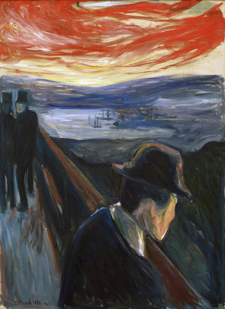Despair à Edvard Munch