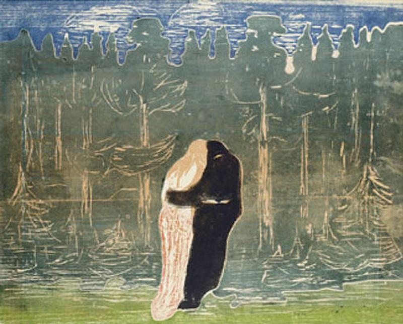 Zum Walde II à Edvard Munch
