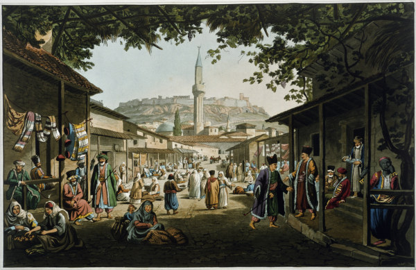 Athens, Monastiraki à Edward Dodwell