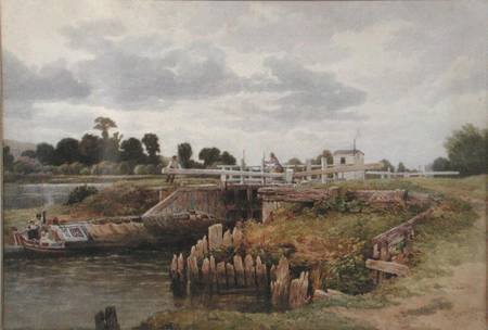 A View on the Thames à Edward Duncan