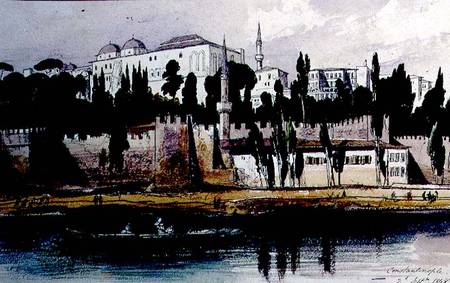 Constantinople à Edward Lear