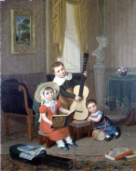 The Trio à Edward Villiers Rippingille