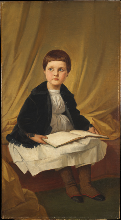 Portrait of Agnes von Steinle the Artist’s Daughter, à Edward von Steinle