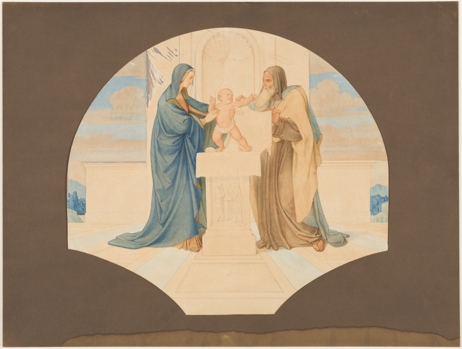 Darstellung Jesu im Tempel – Selig, die reinen Herzens sind à Edward von Steinle