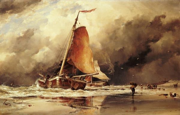 Seascape à Edward William Cooke