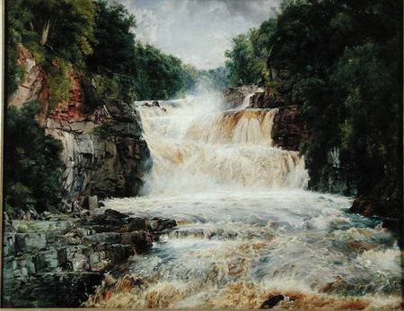 Swallow Falls, Bettws-y-Coed, North Wales à Edwin Frederick Holt