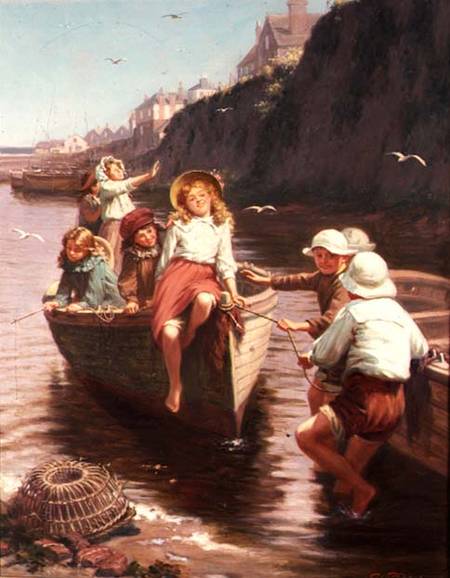 The Boating Party à Edwin Thomas Roberts