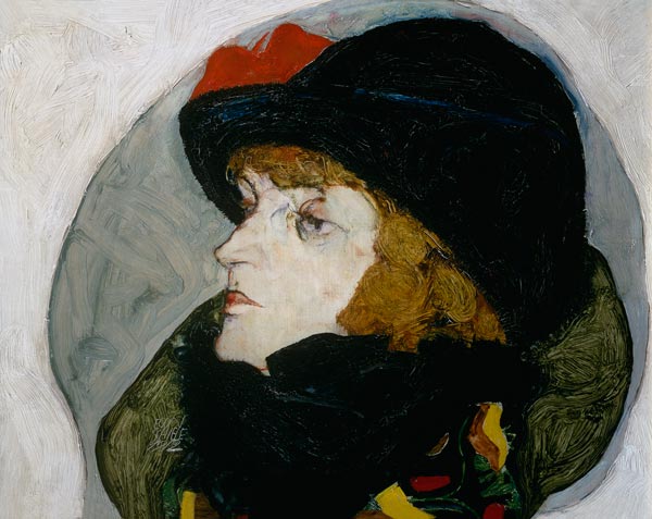 portrait d'Ida Roessler à Egon Schiele