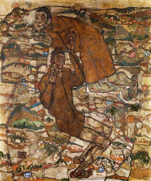 Levitation (The Blind II) à Egon Schiele