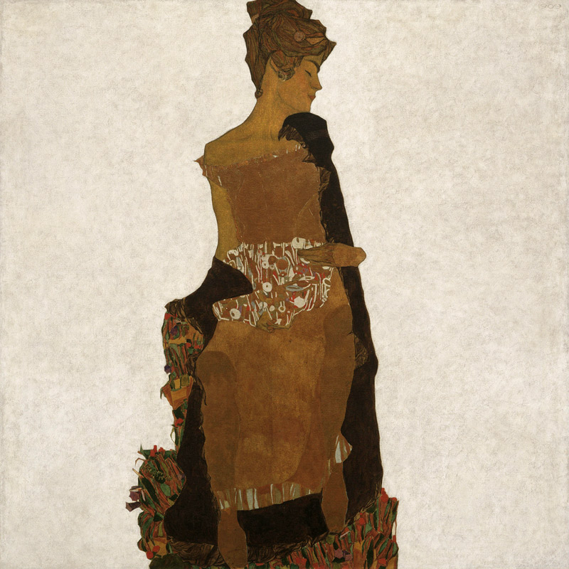 Portrait of Gerti Schiele à Egon Schiele